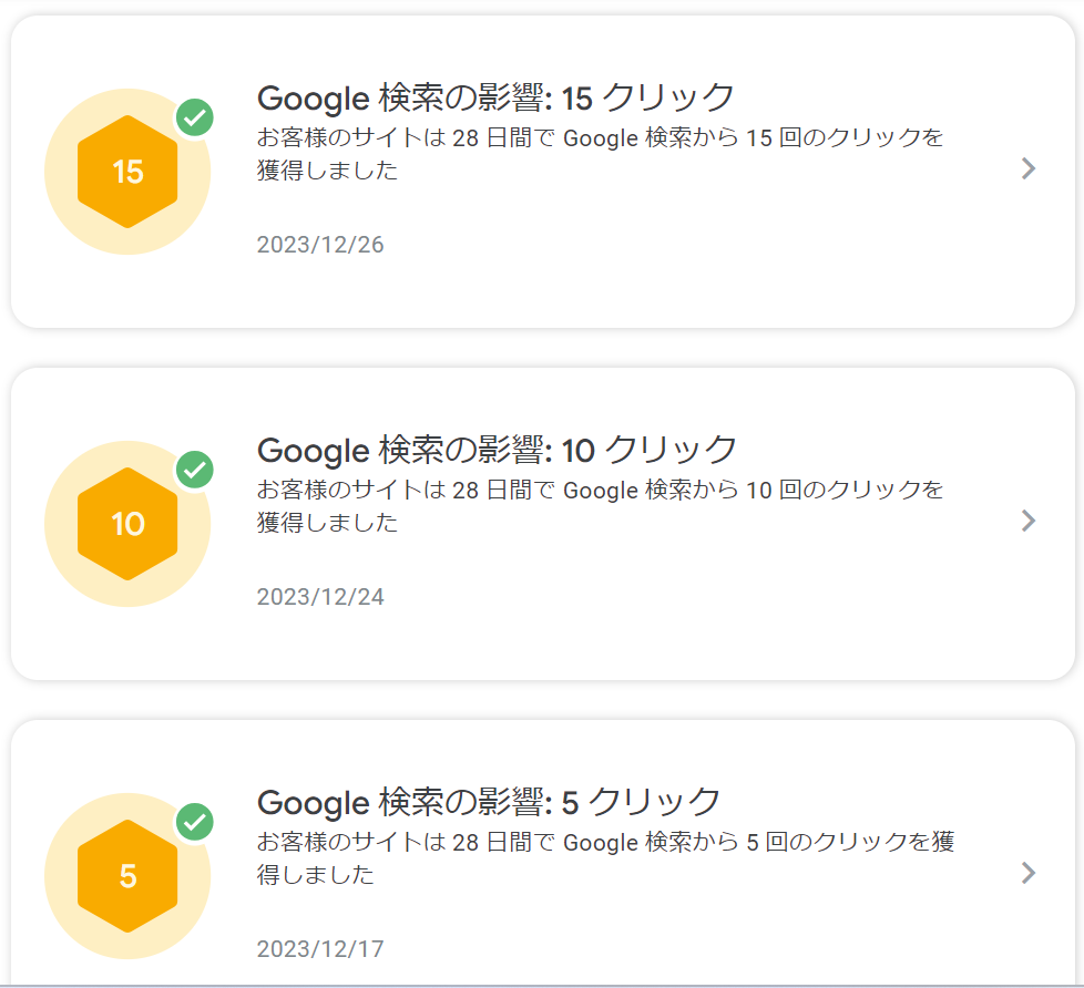 Google検索の影響